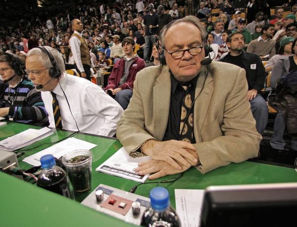 Tommy Heinsohn (centered) worked with Gorman for decades before he died in 2020.