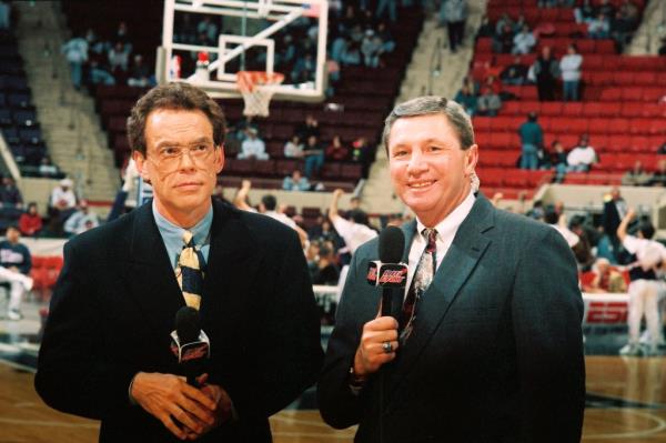 Mike Gorman (left) and Dom Perno