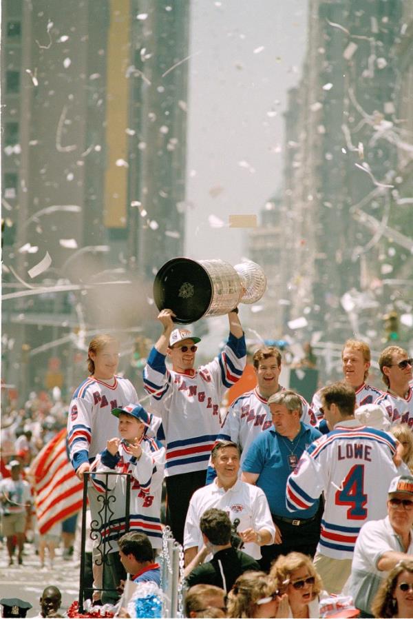 The Rangers enjoyed their Stanley Cup parade on June 17, 1994.