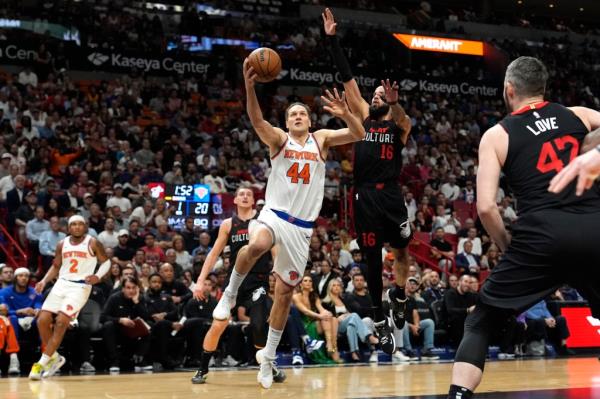 Bojan Bogdanovic has picked up his play of late for he Knicks.