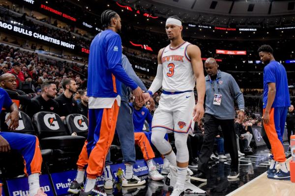 Josh Hart was ejected during the Knicks' loss to the Bulls on Friday.