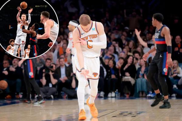 Do<em></em>nte DiVincenzo scored 40 points for the Knicks on Monday.