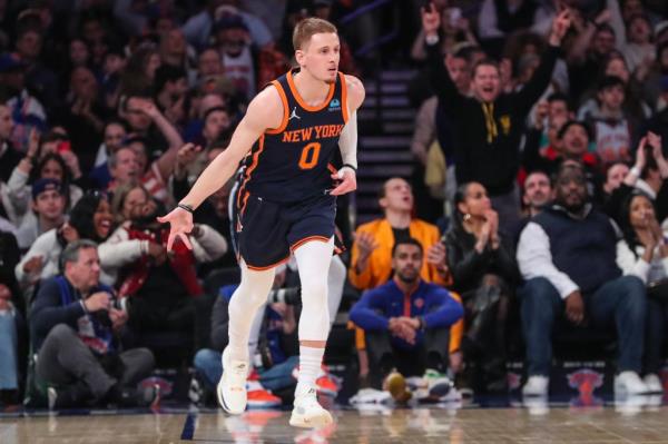 Do<em></em>nte DiVincenzo saw his Knicks role expand after the trade deadline.