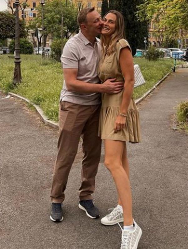 Ko<em></em>nstantin Koltsov with Aryna Sabalenka