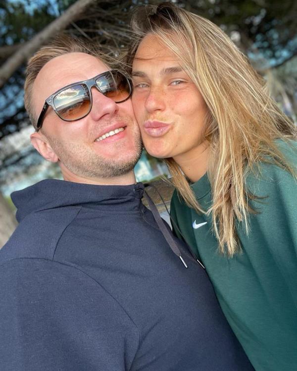 Ko<em></em>nstantin Koltsov and Aryna Sabalenka had been dating for a<em></em>bout three years.